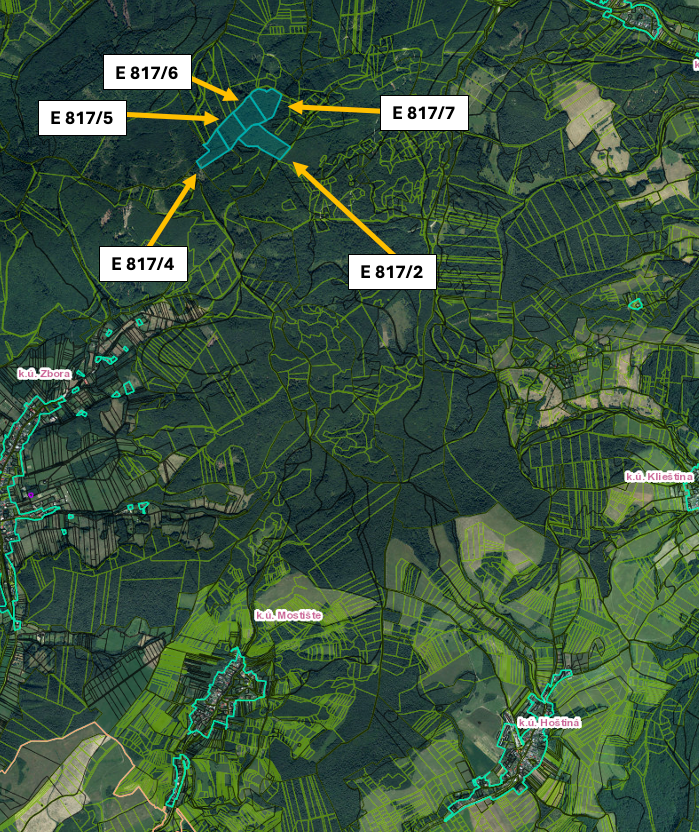 Hoštiná – 20.700 m2 ORNÁ PÔDA a LES pri Púchove - 2