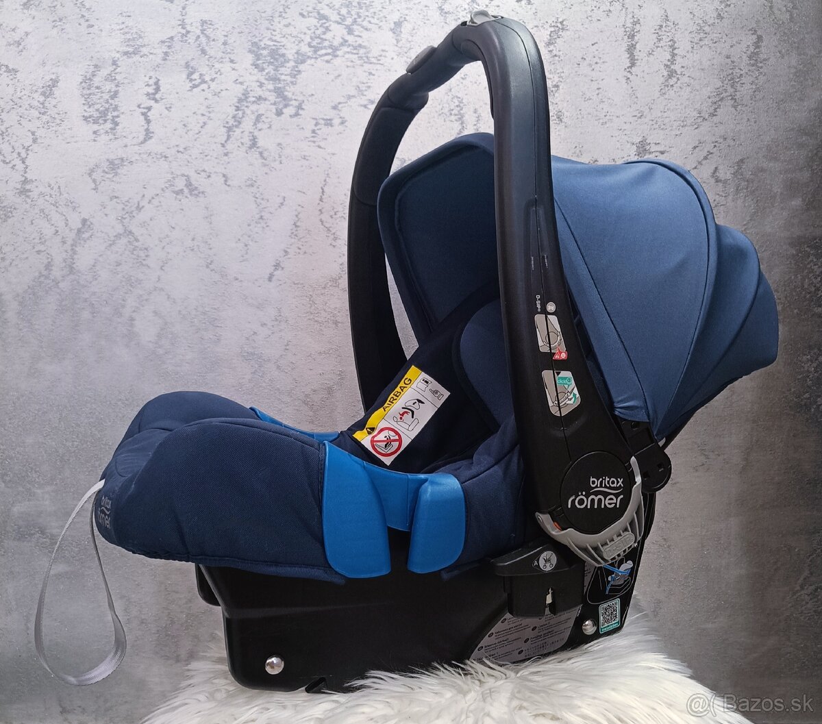 BEZPEČNÁ AUTOSEDAČKA BRITAX BABY - SAFE I-SIZE BLUE - 2