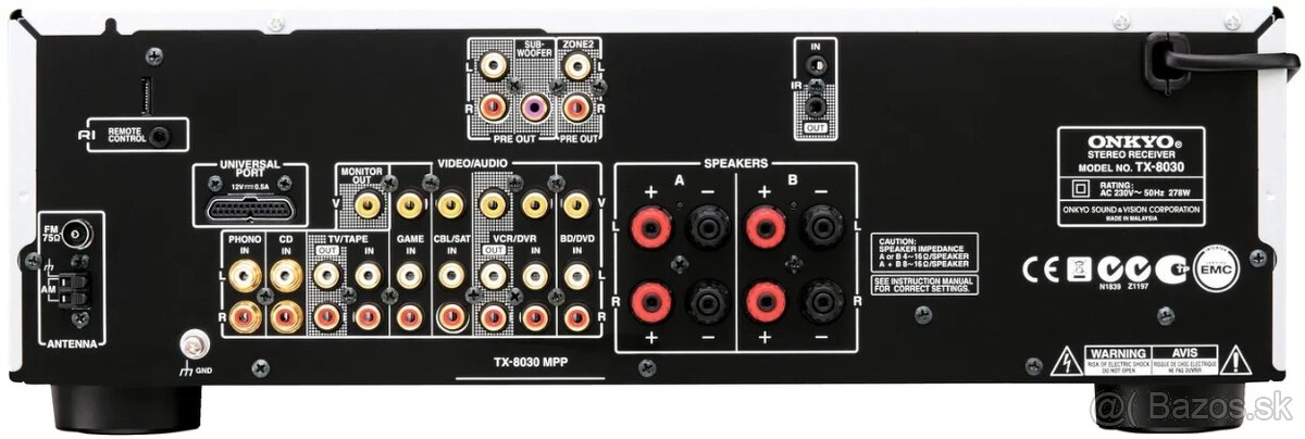 receiver onkyo tx-8030 - 2