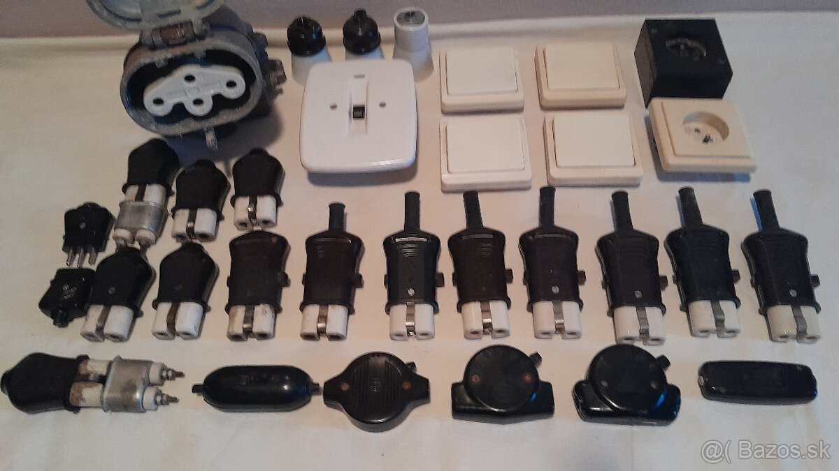 Stare.retro.zastrcky,vypinace.prepinace - 2