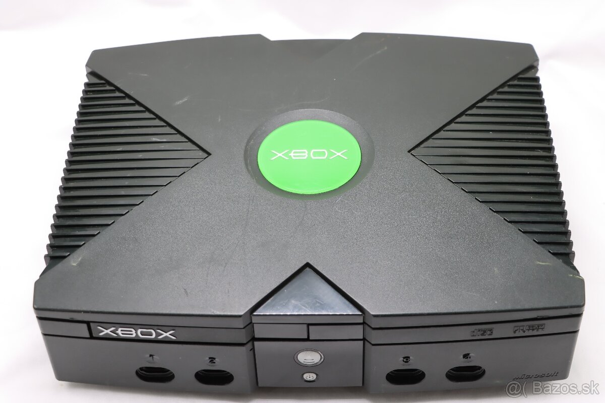 Xbox Classic + ovládač + AV→HDMI kábel + napájací - 2