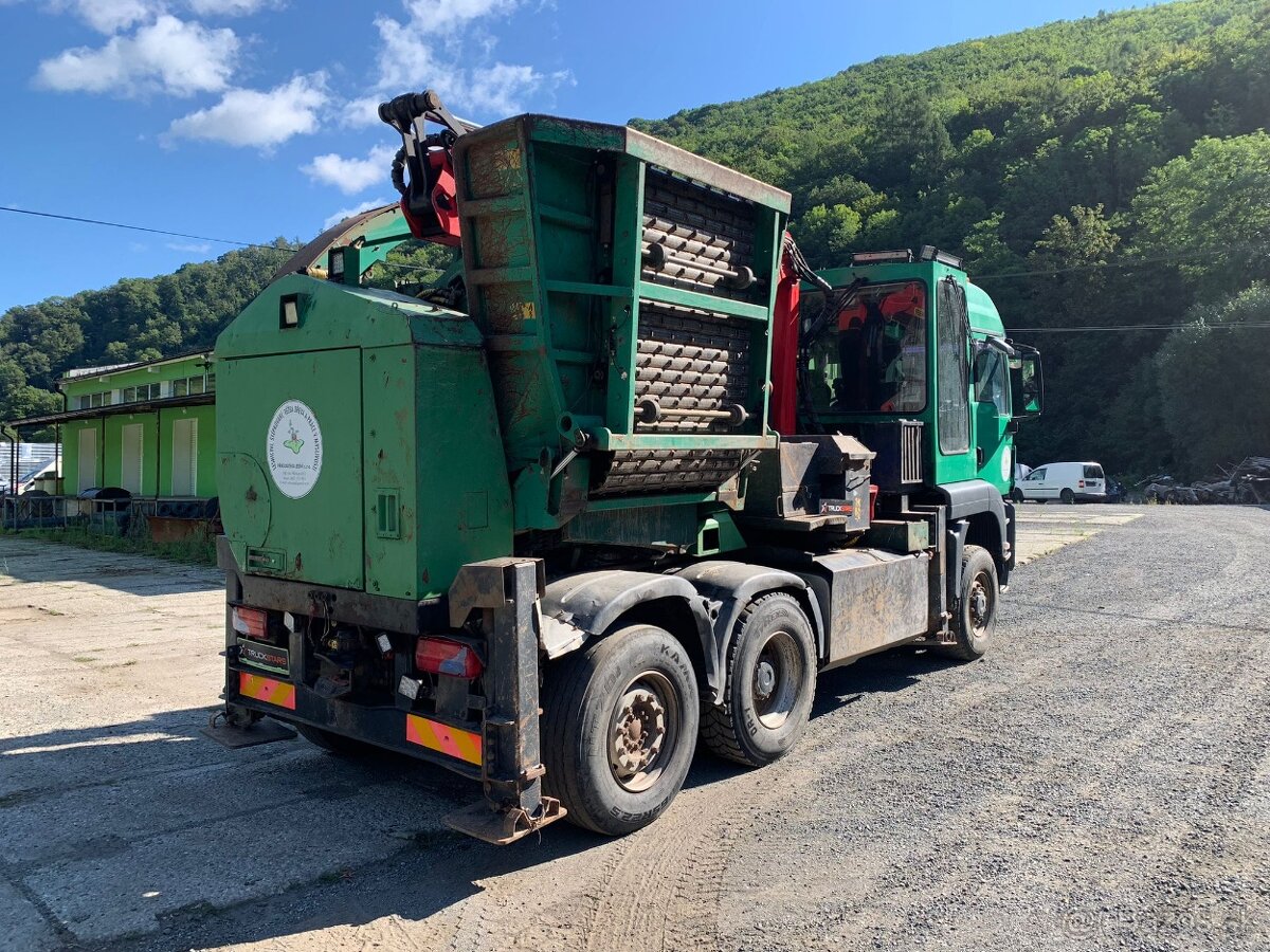 Štěpkovač MAN - JENZ 6x4 /8148/ - 2