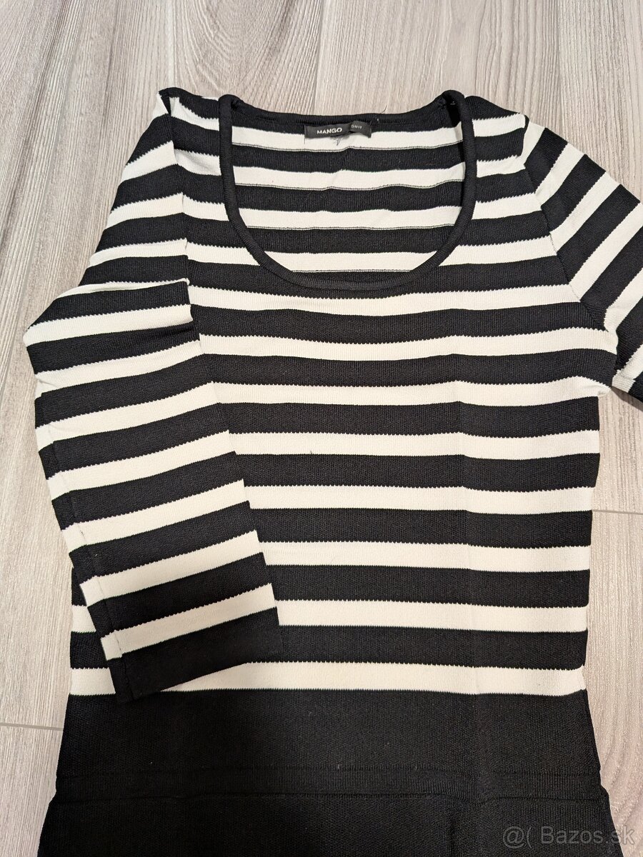 Pletené šaty Mango - 2