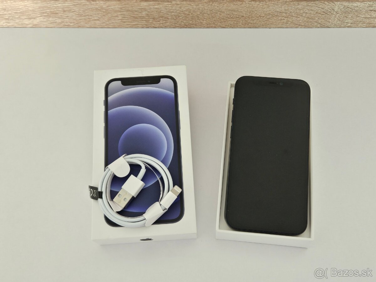 iPhone 12 Mini 64GB Black | ZÁRUKA 1R - 2