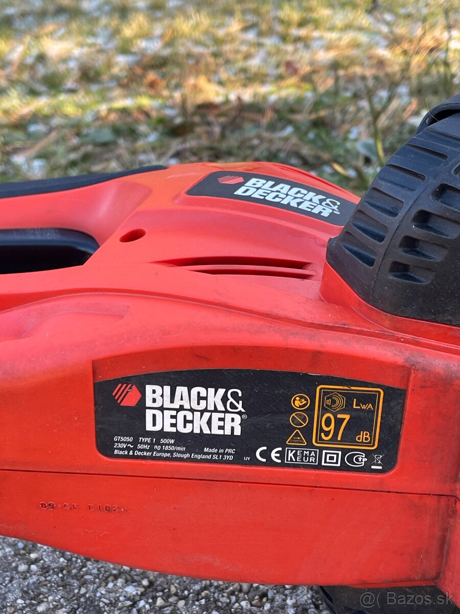 Predám plotostrih Black&Decker GT5050 - 2