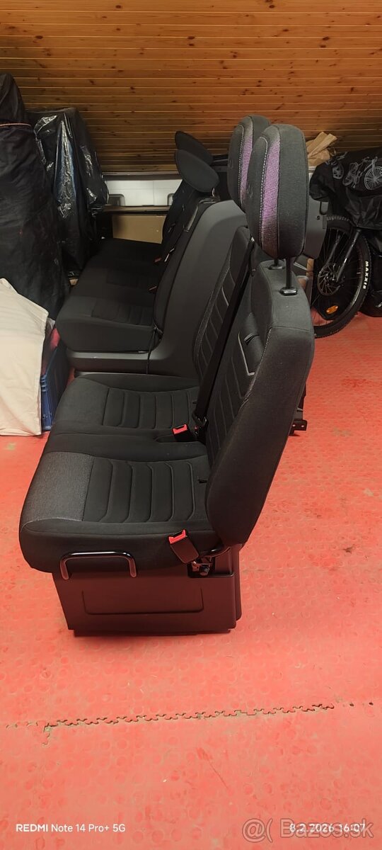Sedadla Snoeks Crew Cab pro Iveco Daily 2023 - 2