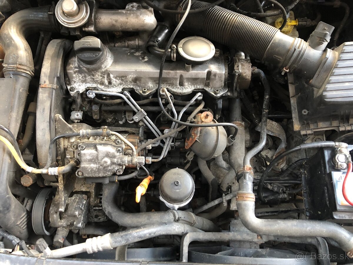 Predám motor 1,9 Tdi 81kw do Vw Seat škoda audi - 2