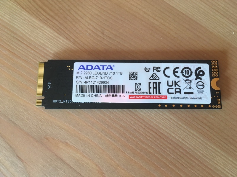 1000GB SSD NVMe M2 disky - 2