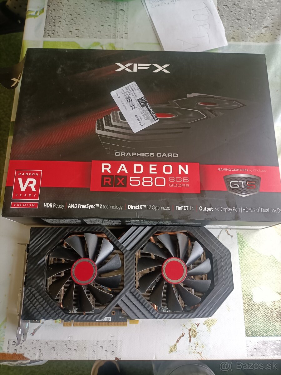 Grafická karta RTX580 ,8GB - 2