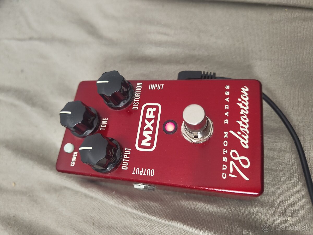 MXR M78 Custom Badass '78 Distortion – gitarový efekt - 2