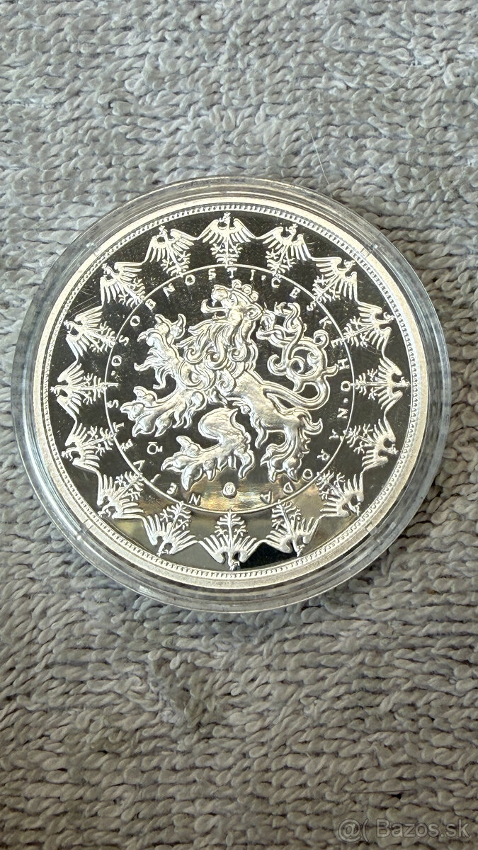 Stříbrná mince Česká republika – 200 Kč (František Palacký, - 2