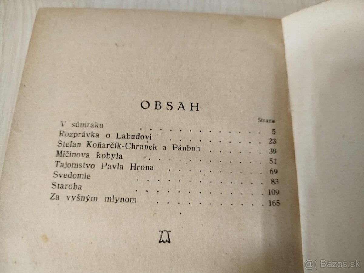 97 ročná kniha--Výkriky bez ozveny--1928--Milo URBAN--naklad - 2