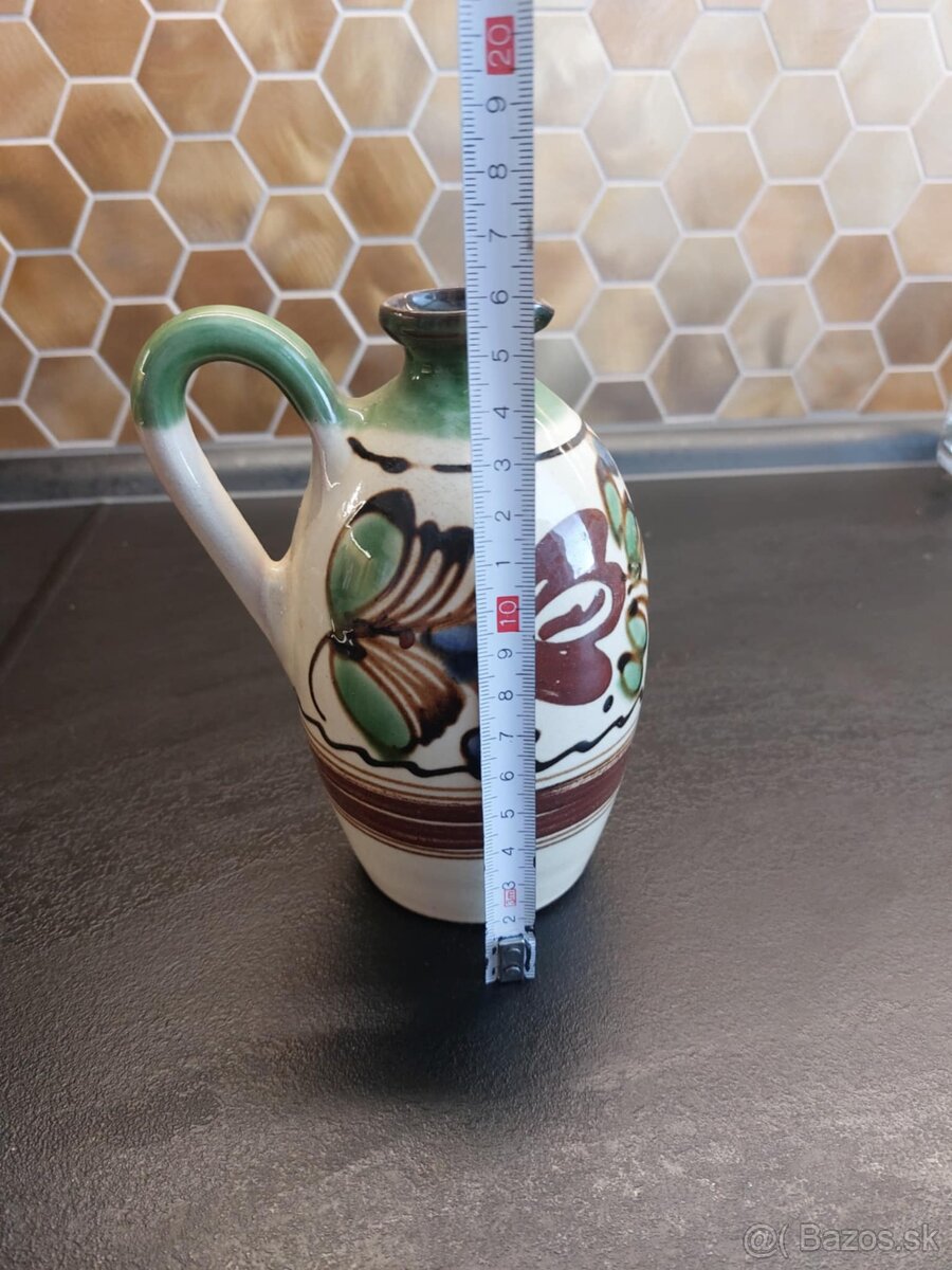 keramická súprava - džbánik a poháriky - 2