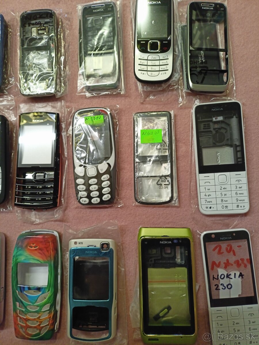 Náhradné kryty pre staršie Nokie - 2