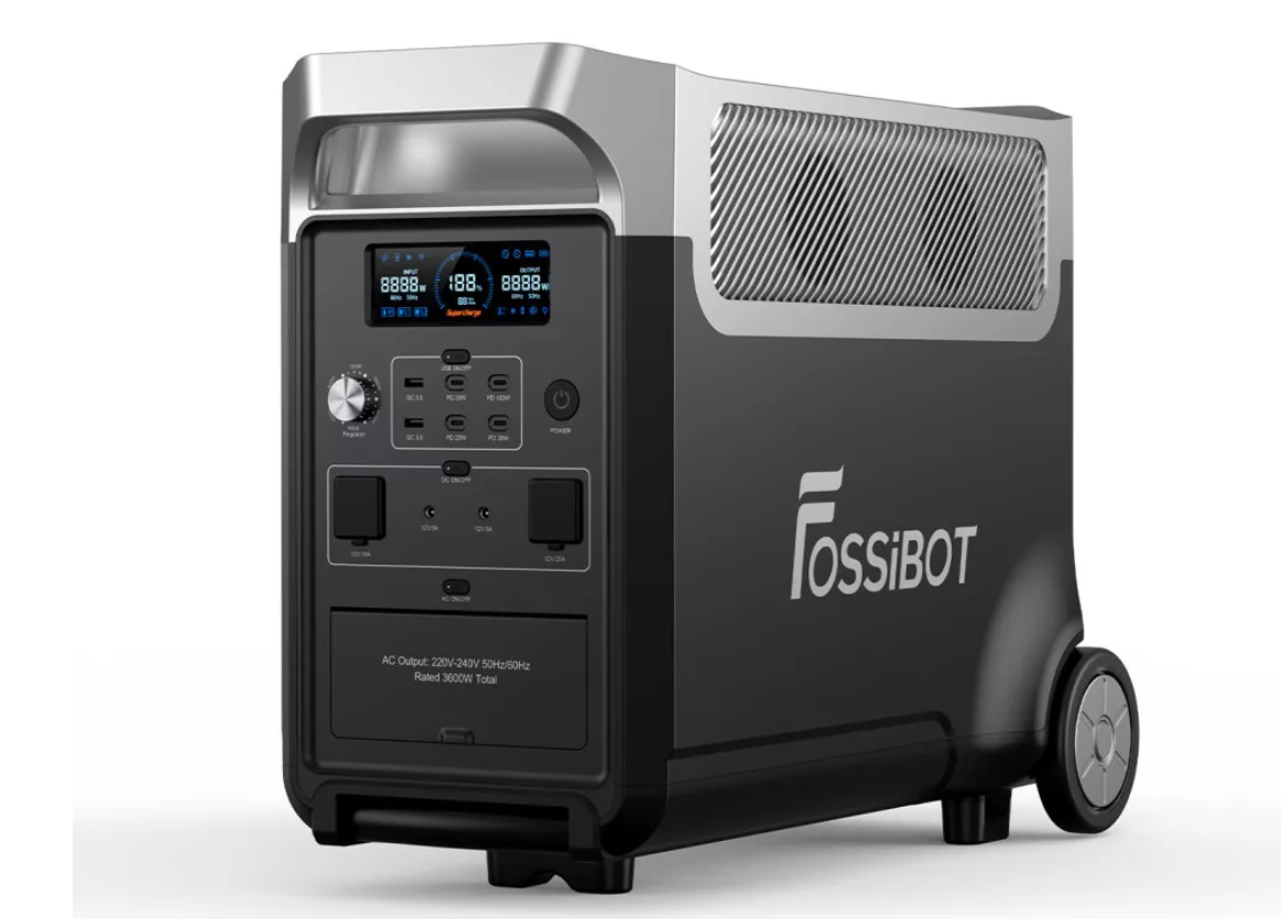 Fossibot F3600 Pro prenosná napájacia stanica,3840 Wh,LiFePO - 2