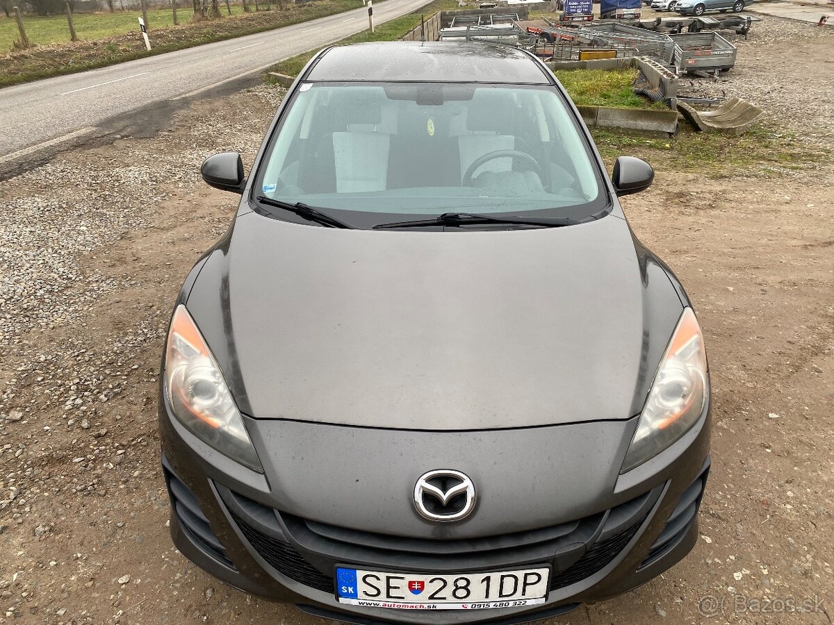 Predám Mazda 3,1,6 diesel 80kw, rv 2010, - 2