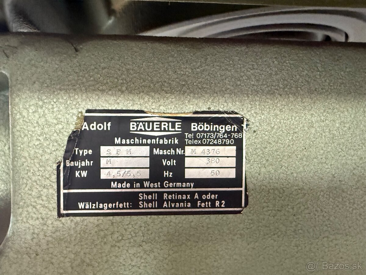 Stolarska freza BAUERLE SFM - 2