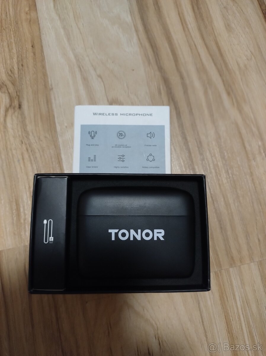 Bezdrôtový mikrofón sada 2ks - 2