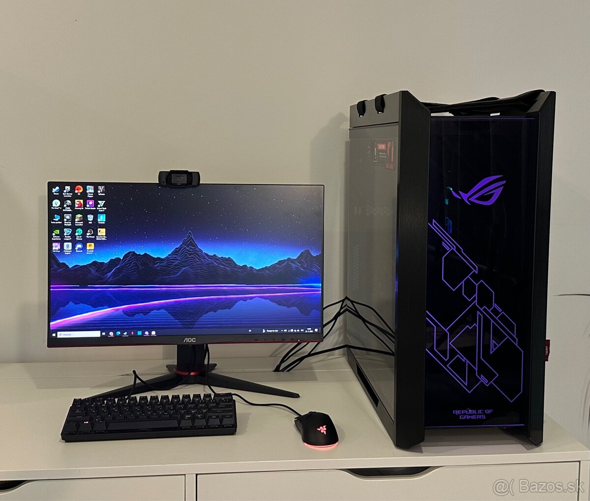 herný počítač set up- RTX 3080 - 2