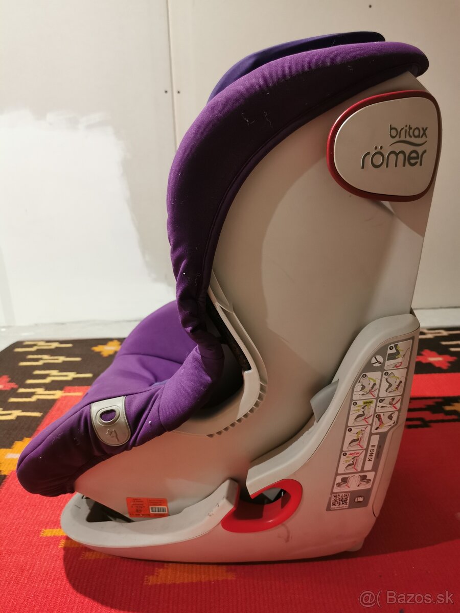 PREDÁM AUTOSEDAČKU BRITAX ROMER KING II - 2