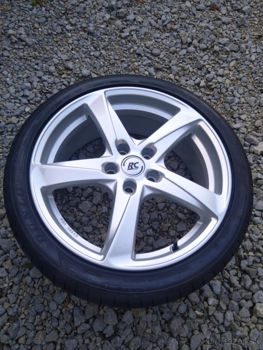 Alu 5 x 112 R 18 + pneu. - 2