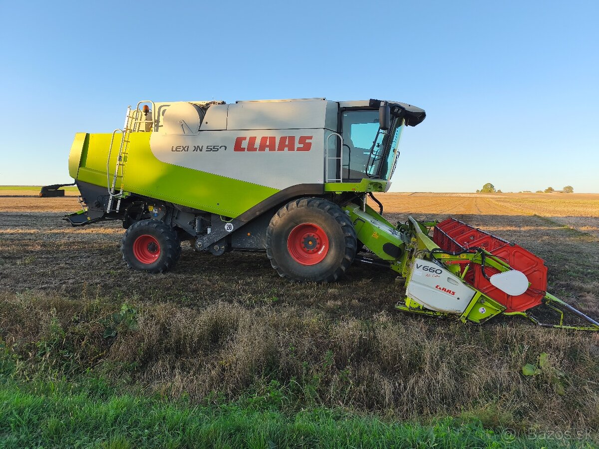 Claas Lexion 550 + Vario 660 - 2