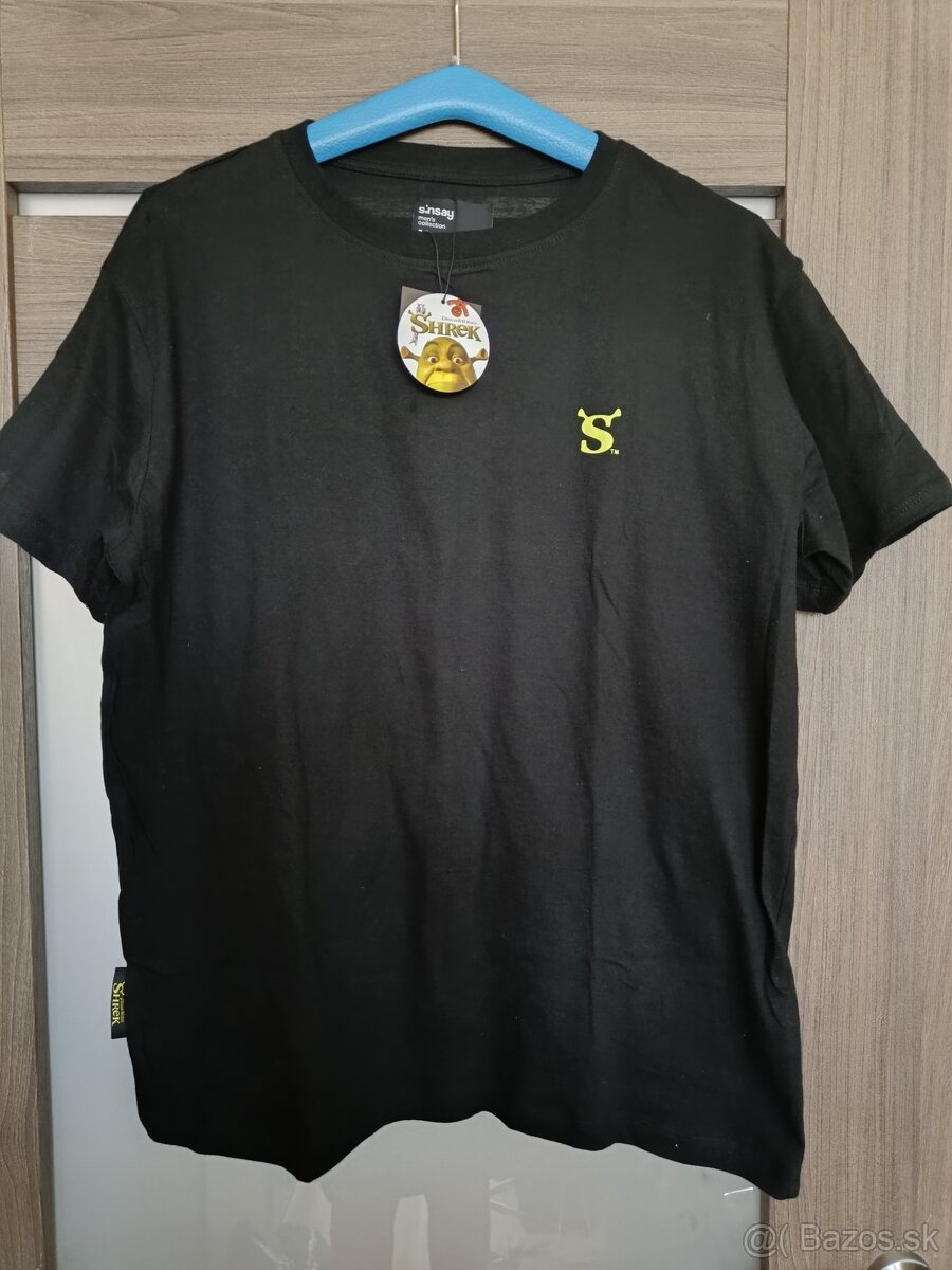 Čierne tričko Shrek - 2