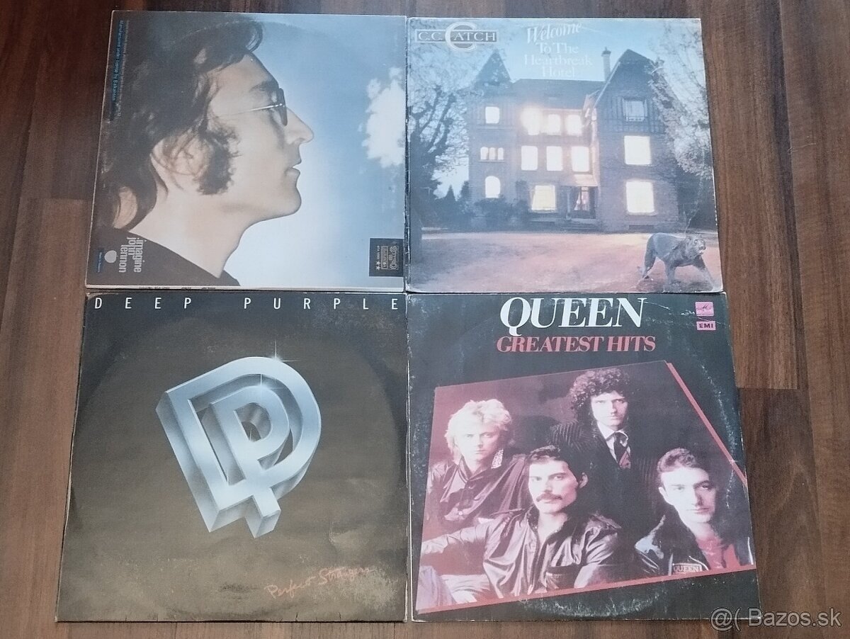 Lp platne,Rock,Pop,rozné žánre. - 2