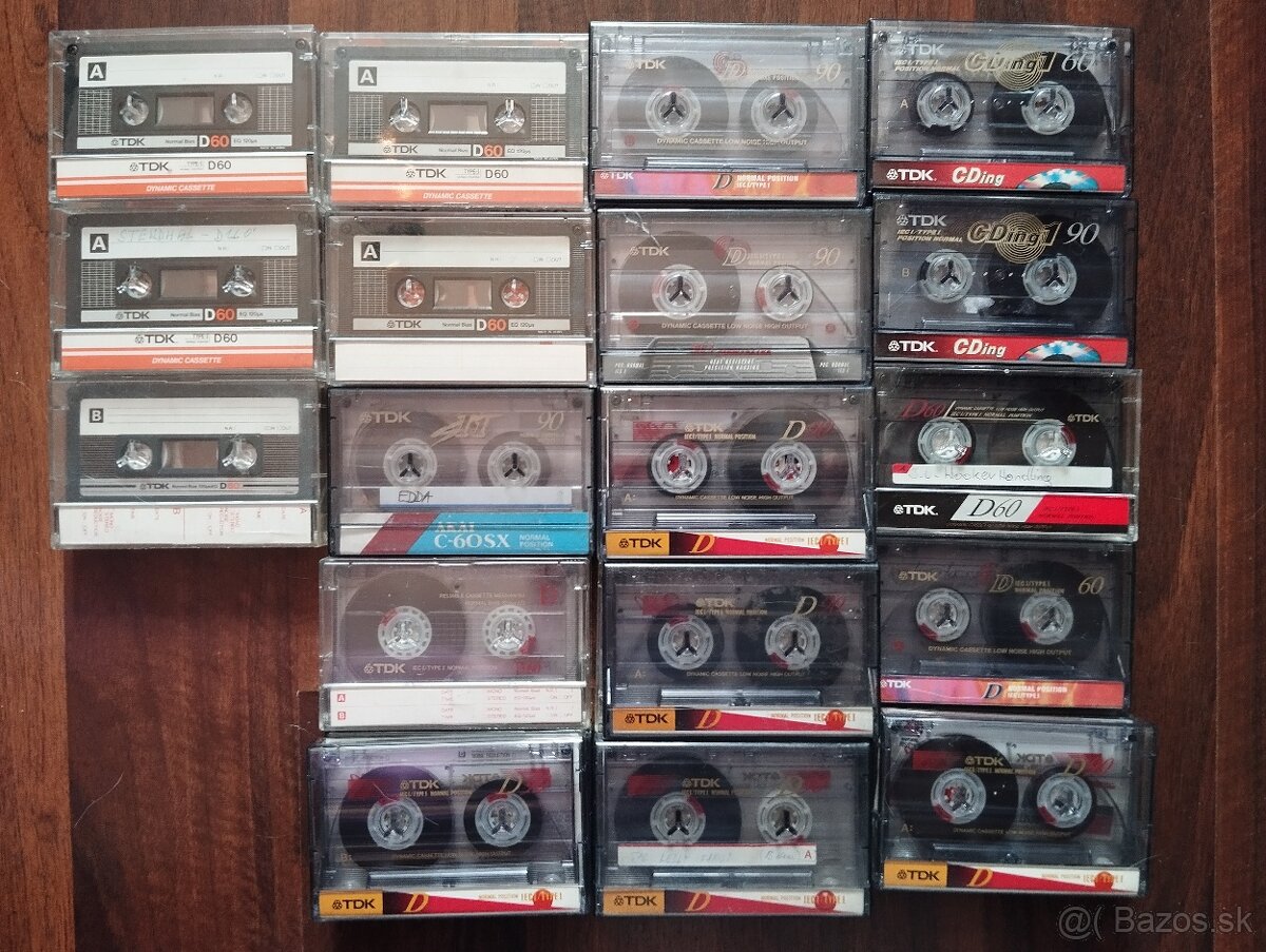 MC kazety a VHS na predaj - 2