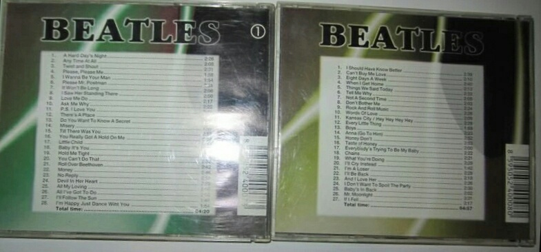 predám 2x CD Beatles 1+2 Beatlemania super stav - 2