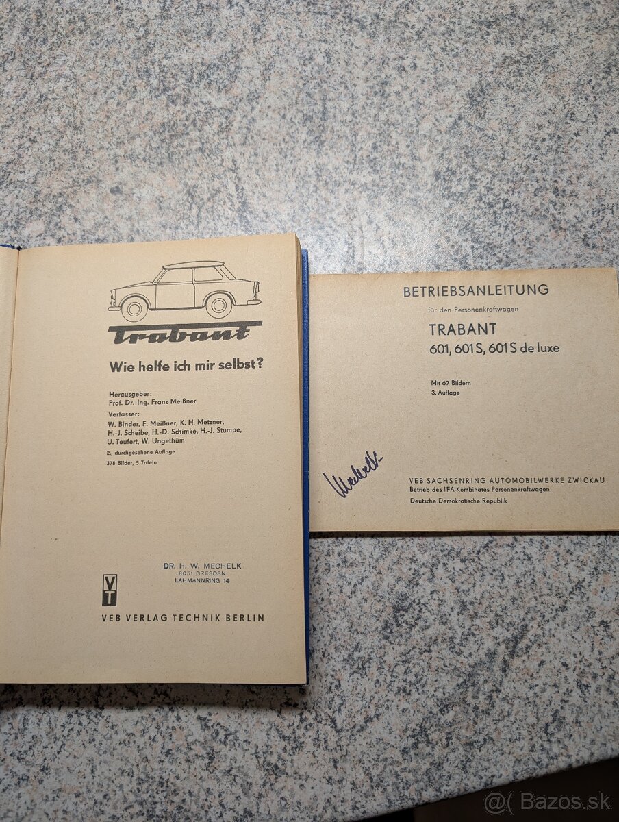 Trabant manuál - 2