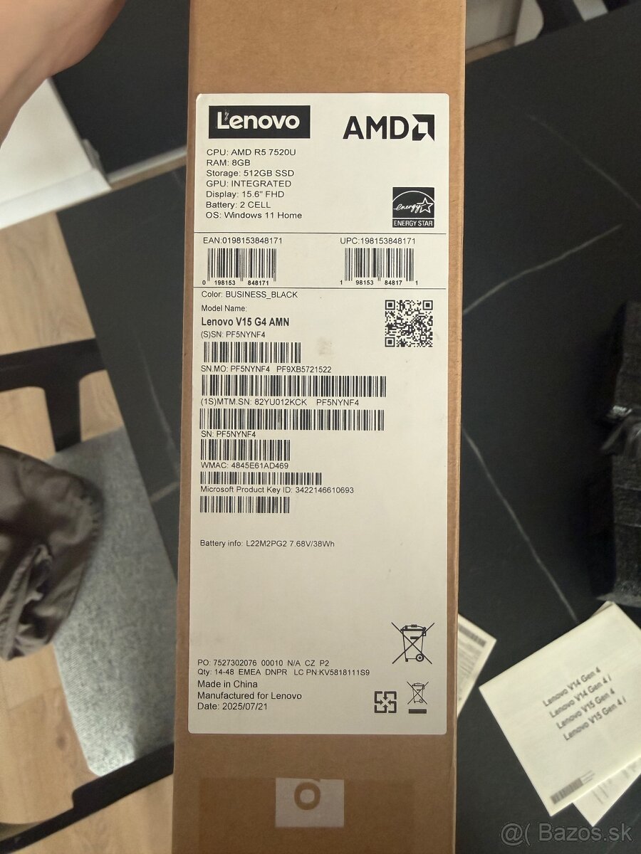 Notebook Lenovo V15 G4 AMN - 2