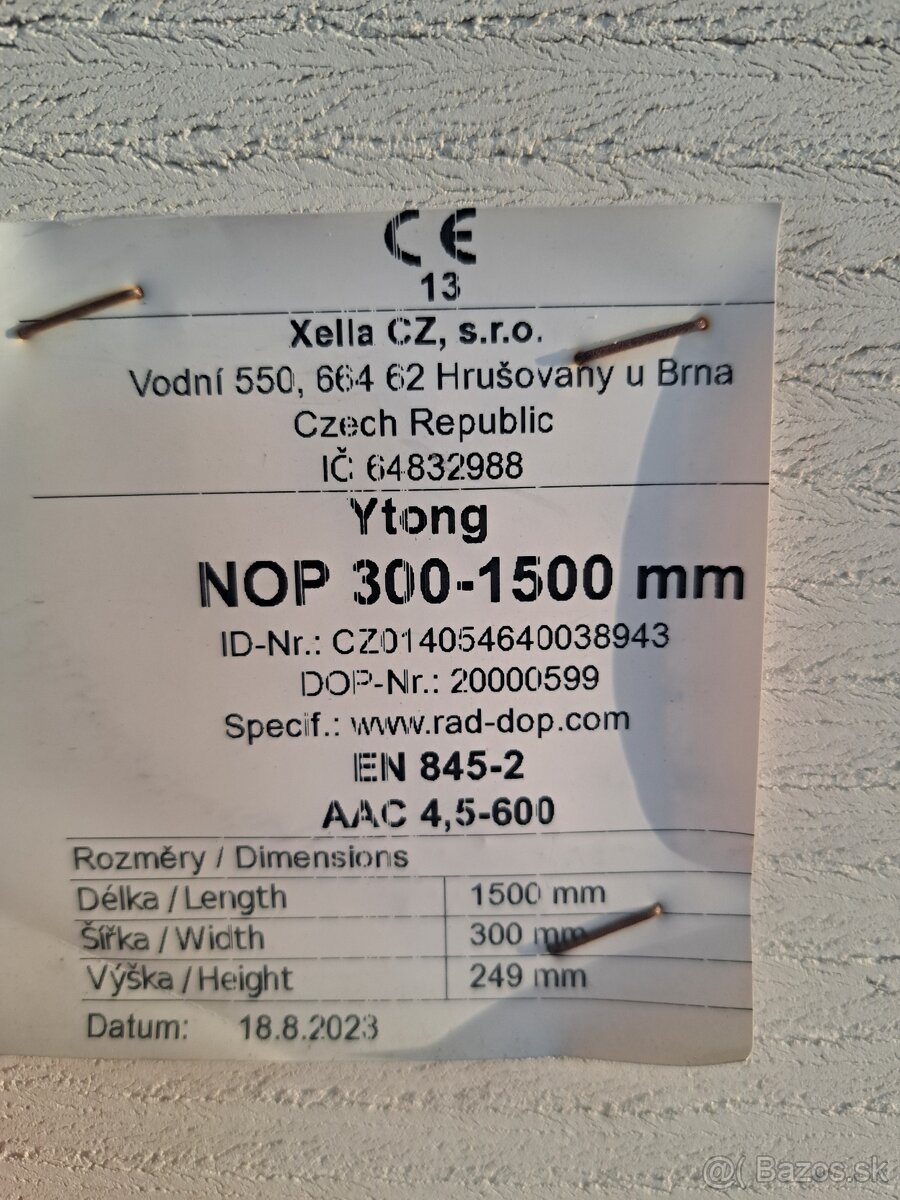 Ytong preklad - 2