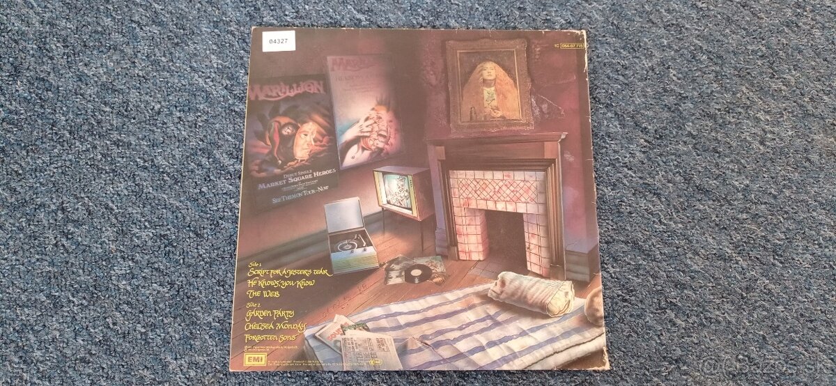 LP Marillion - Script for A Jester`s Tear - 2