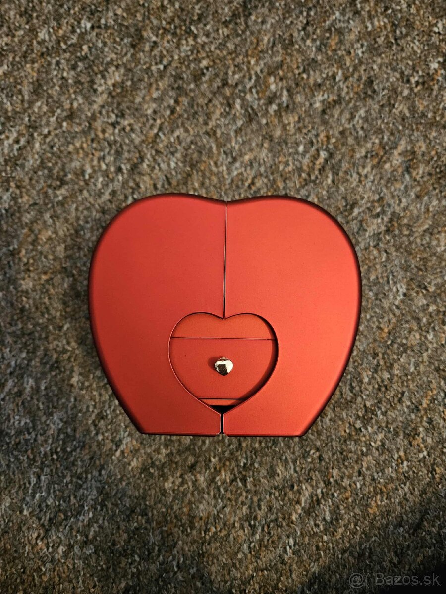 Darčekový Set: Večná Ruža a Náhrdelník - Krabička Srdce - 2