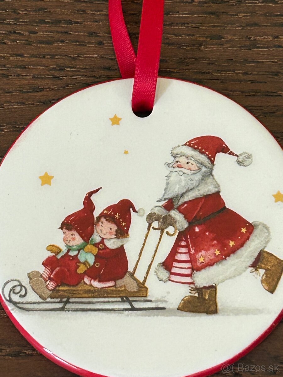 Porcelánové ozdoby 2 ks z XXXLutz - 2