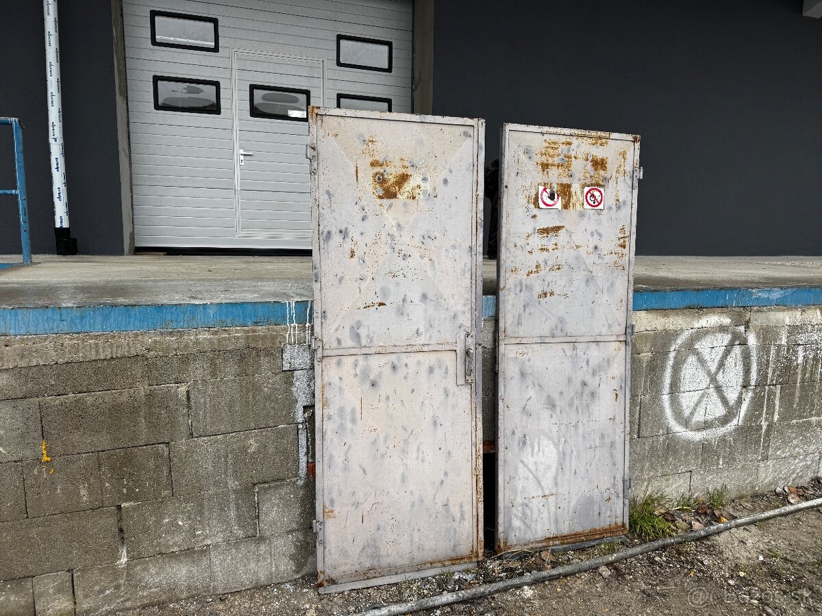 Plechova brana / dvere - 2