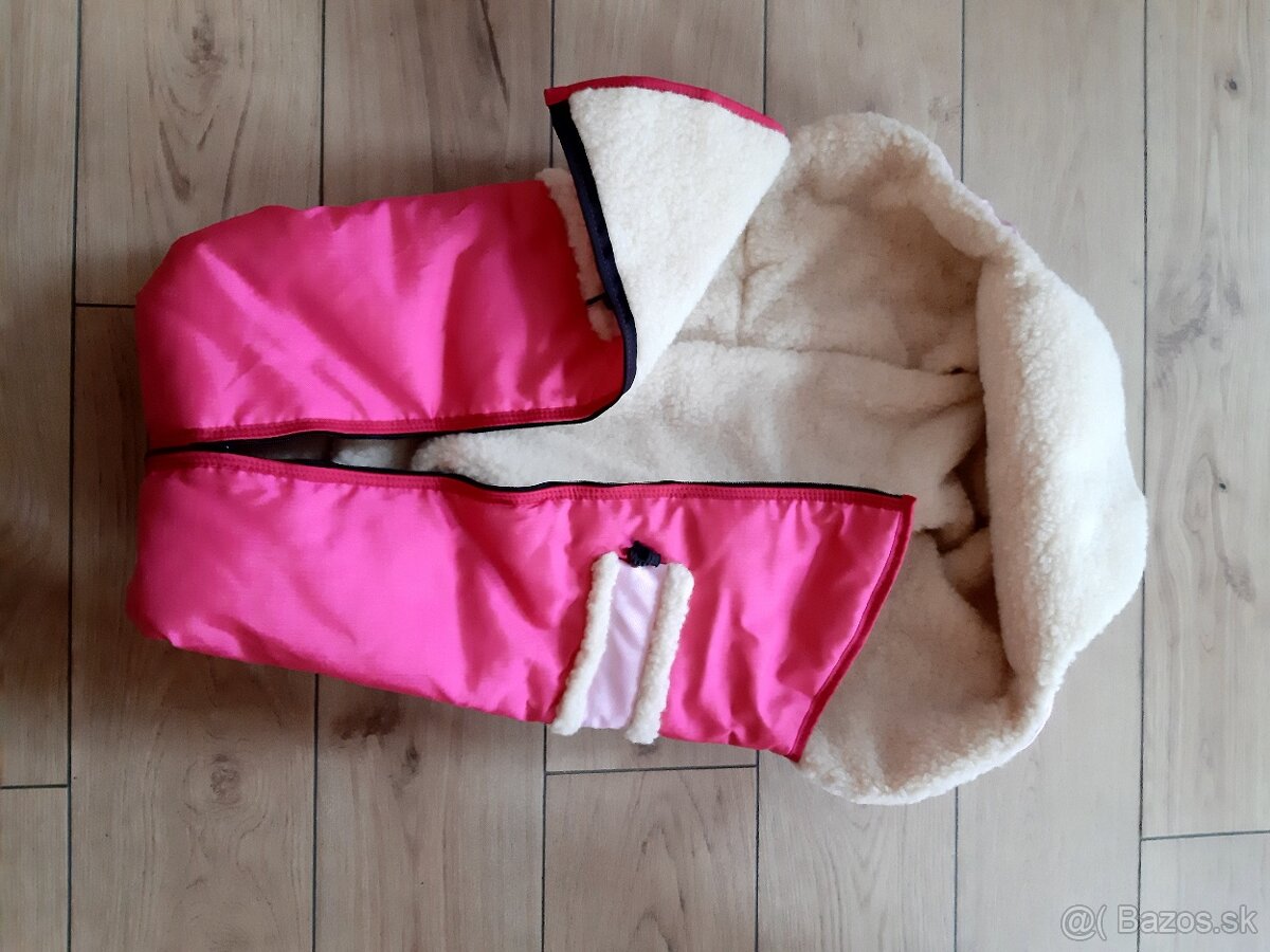 Fusák do saní Bogus - ružový - 2