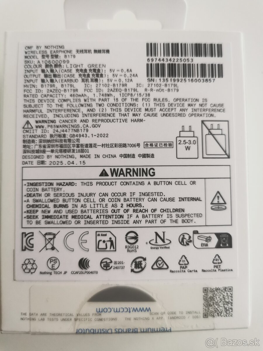 Sluchatka CMF By Nothing - 2