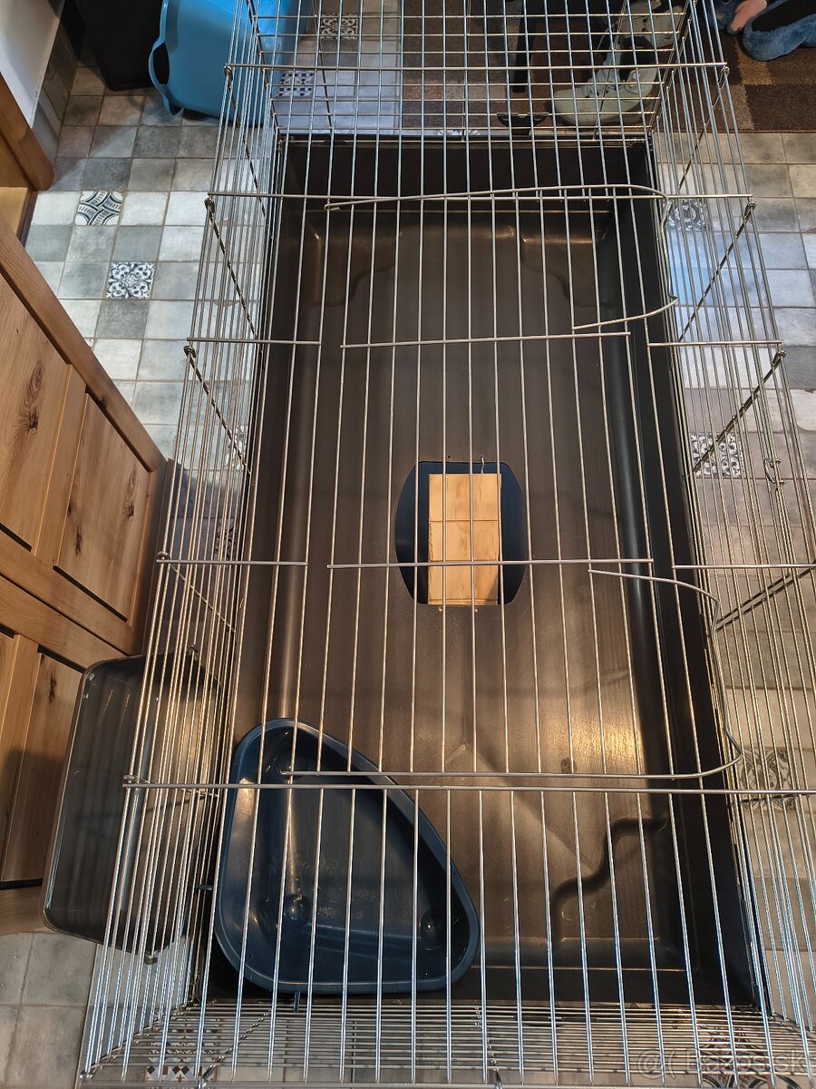 Poschodová klietka pre zajace - 2