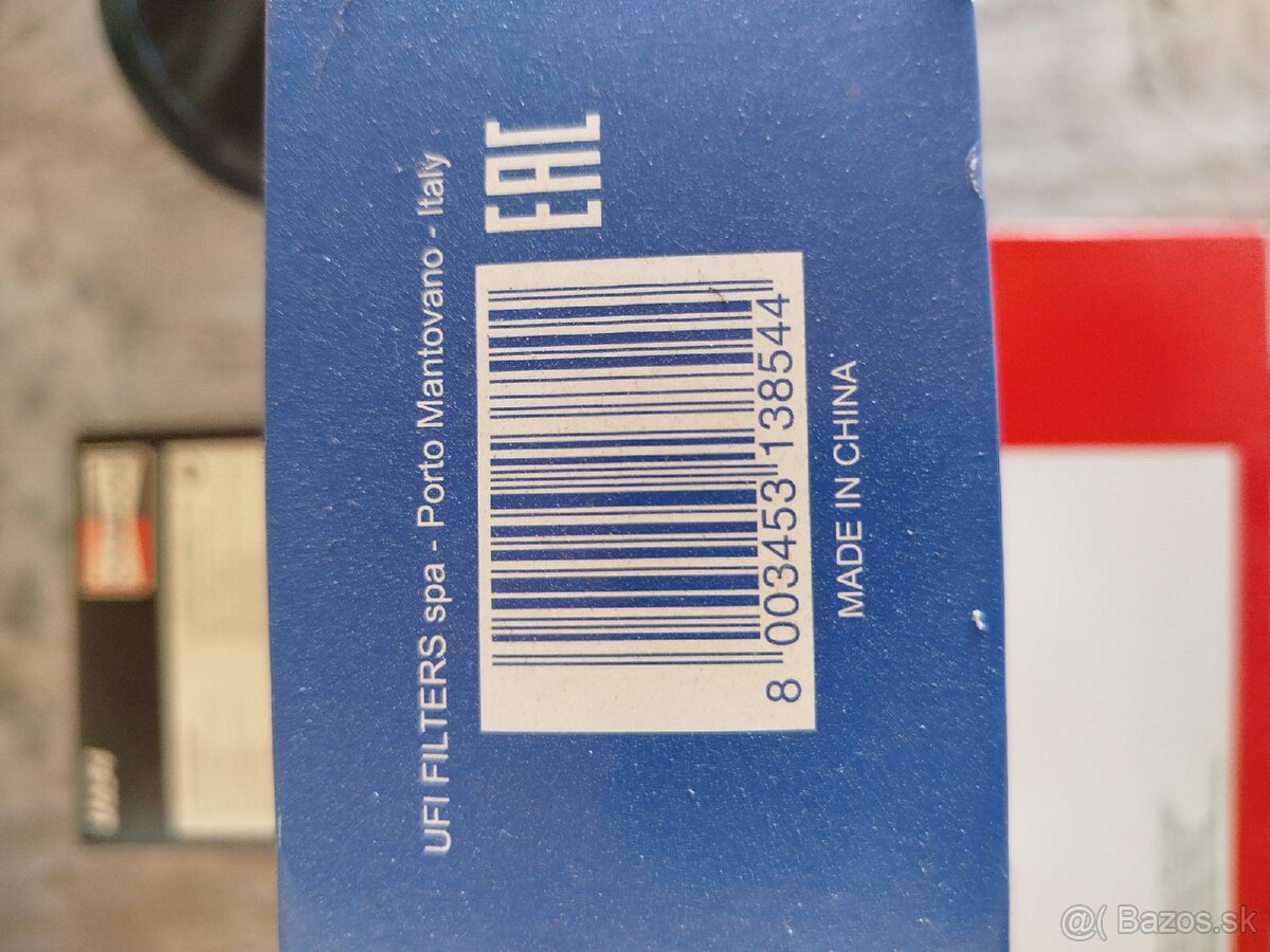 Vzduchový filter Ufi, Renault 2.0dci , 1.5 DCI , 1,6 16V - 2