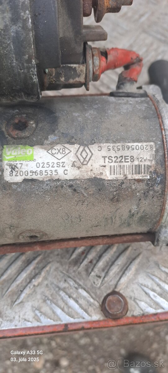 Renault lagúna 3,Koleos,Mégane,Nissan 2.0dci štartér - 2