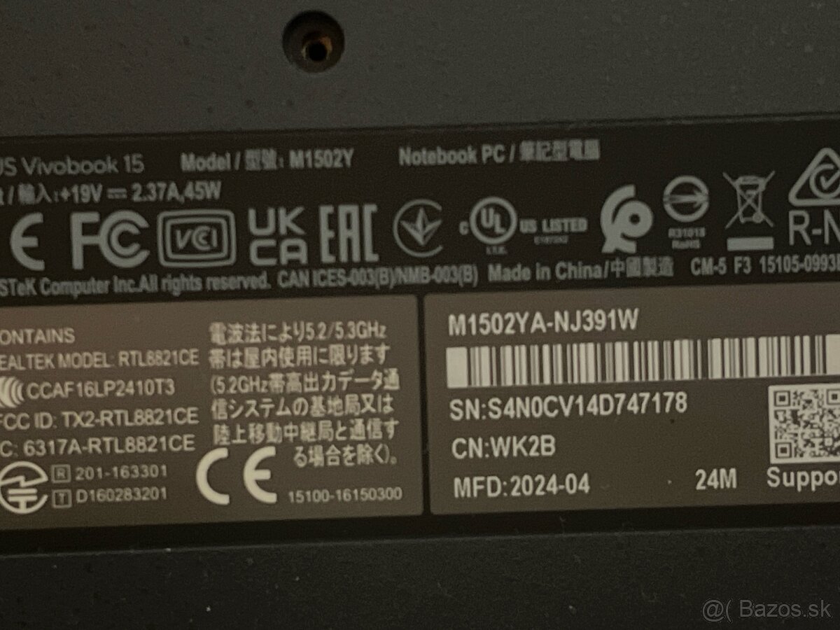 ASUS Počítač vivobook15 - 2