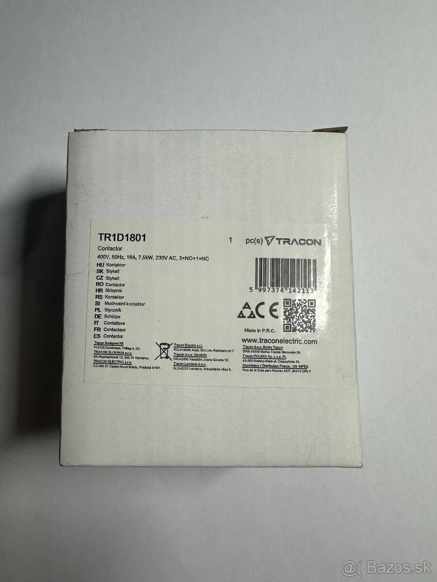 Stykač TR1D1801 230V - 2