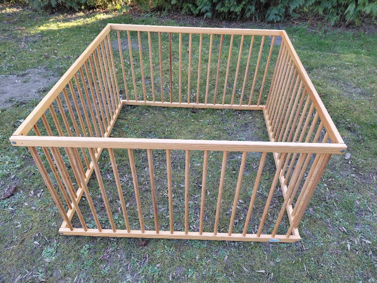 Drevená ohrádka 120x120 - 2