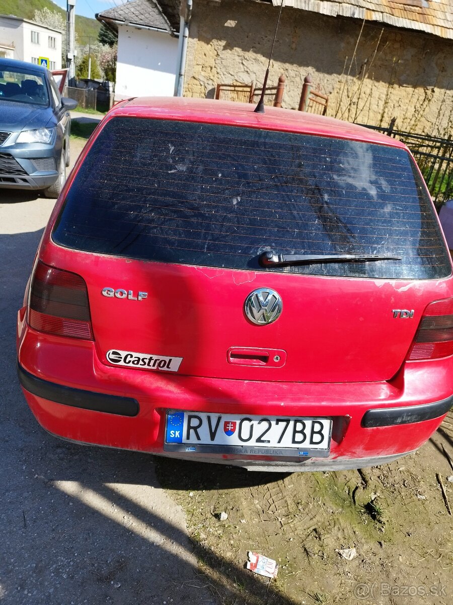 Dobrý deň má na predaj auto Golf 4 1.9 66 - 2