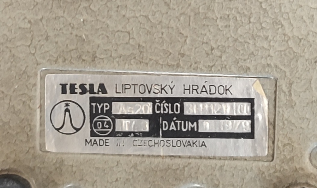 RETRO Telefón Tesla AS20 - 2