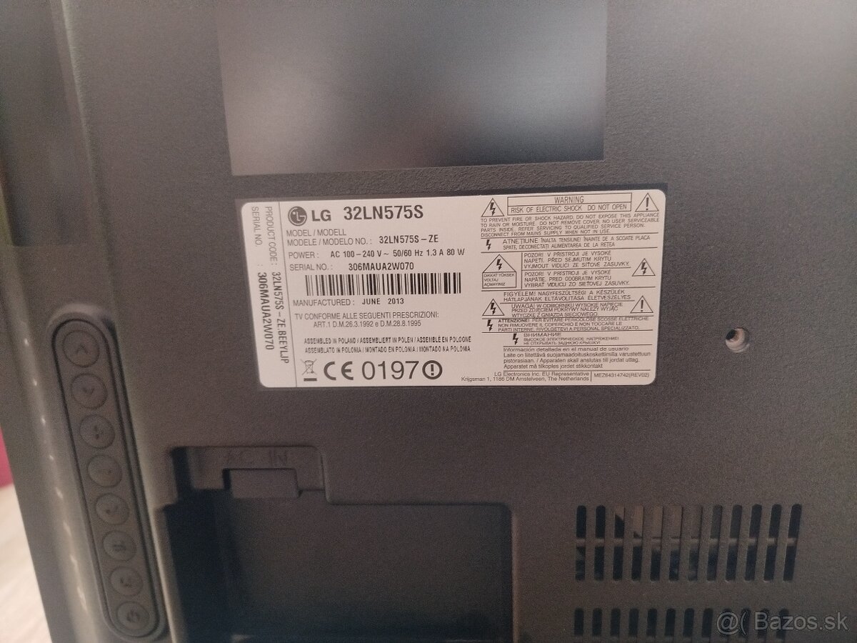 Televízor LG 32LN 575S - 2