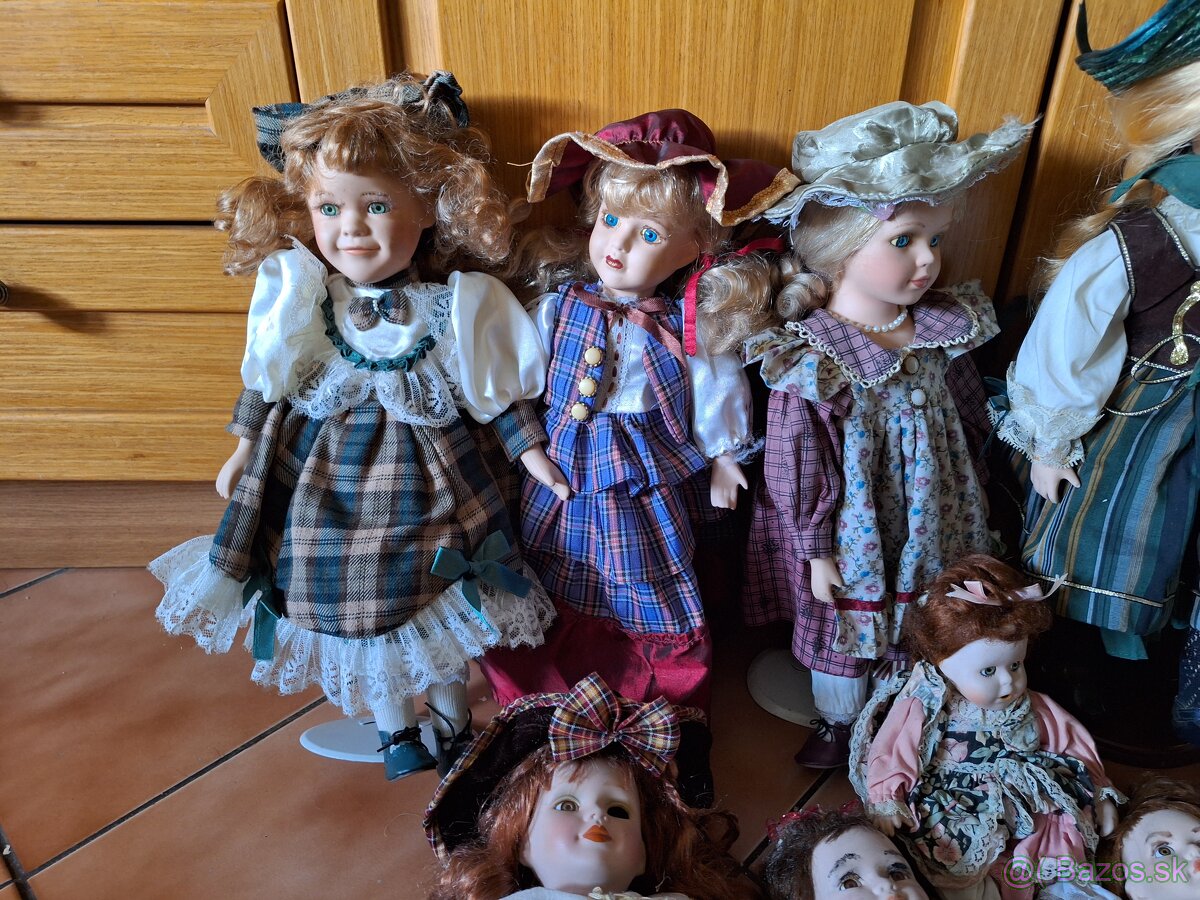 Staré porcelánové bábiky - 2