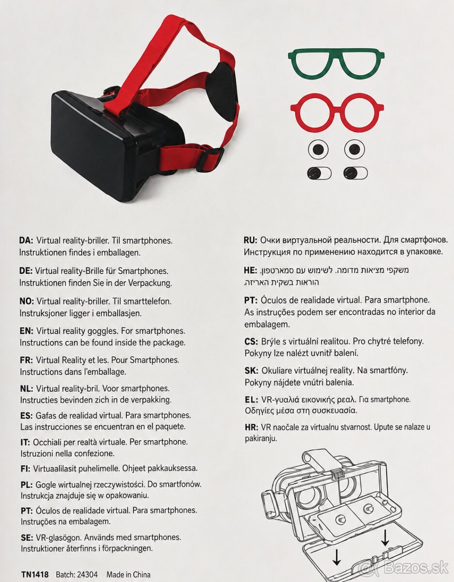 okuliare VR na smartfony - 2
